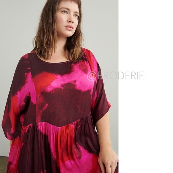 NEW Anthropologie Lysandra Tie-Dye Maxi Dress - Picture 4 of 7